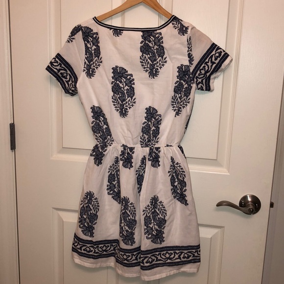 Spool 72 Moon Palace Dress Bohemian Block Print - Picture 3 of 3